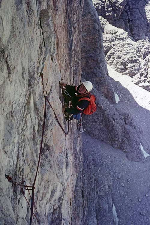 Erik Tanghe in the Diretissima