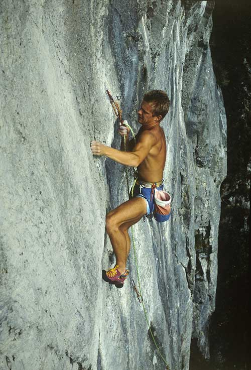 Erik Tanghe at work in Verdon