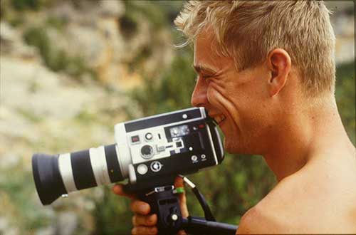 Erik Tanghe at work in Verdon