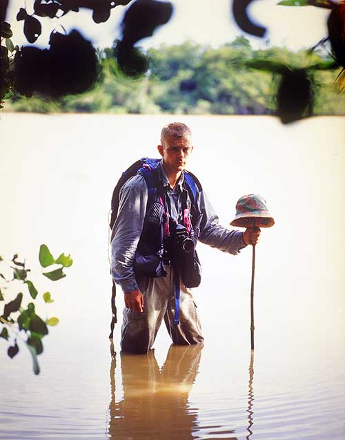 Erik Tanghe in Borneo