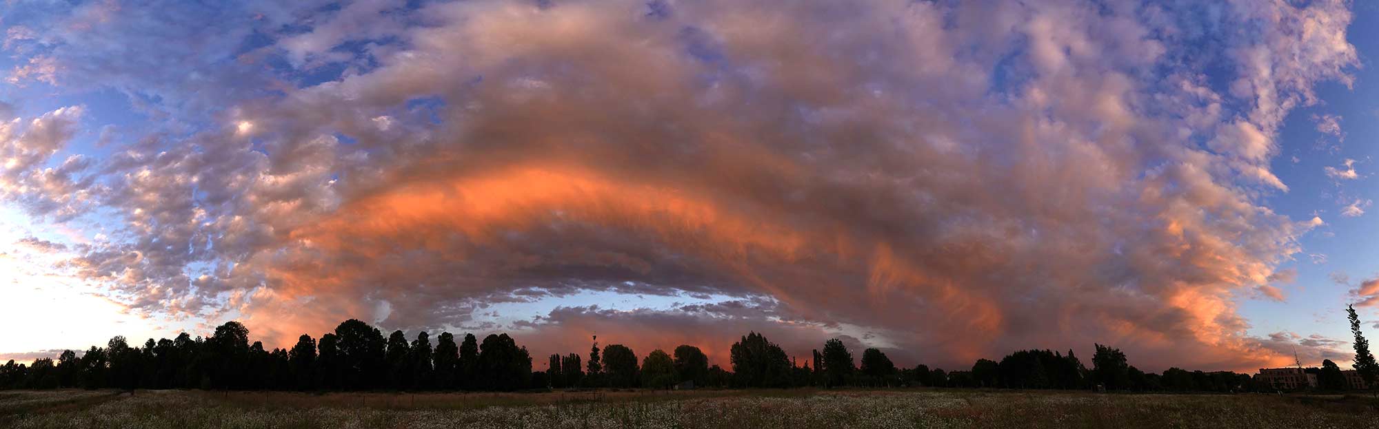 sunset panorama