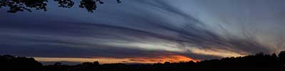 sunset in The Achterhoek, The Netherlands