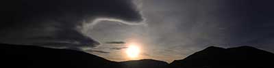 strange clouds over La Palud sur verdon