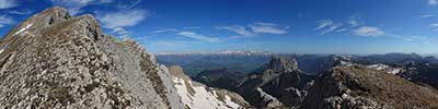 On my way to the highest point of ther Vercors, the Grand Veymont
