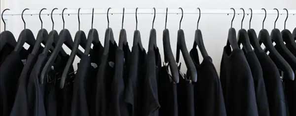 zwarte kleding