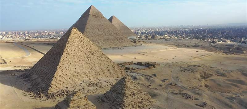 de piramides van Gizeh